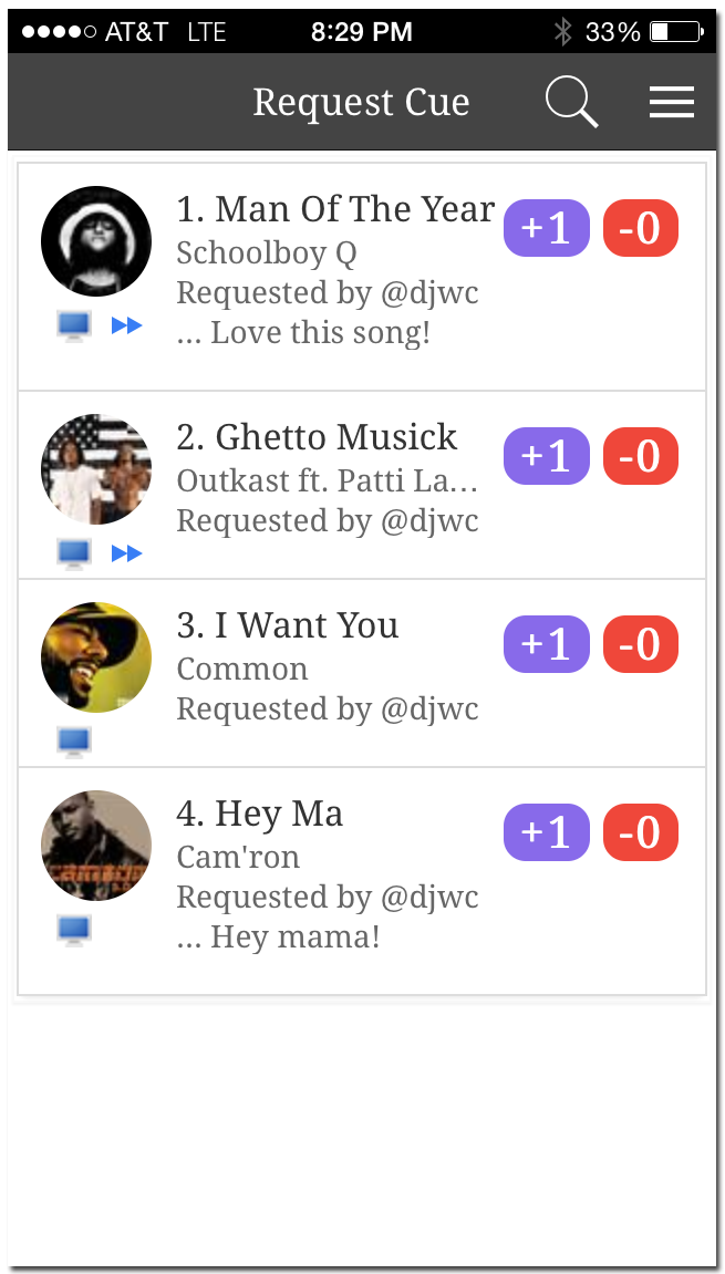 Jukebox App for iOS and Android JukeVision